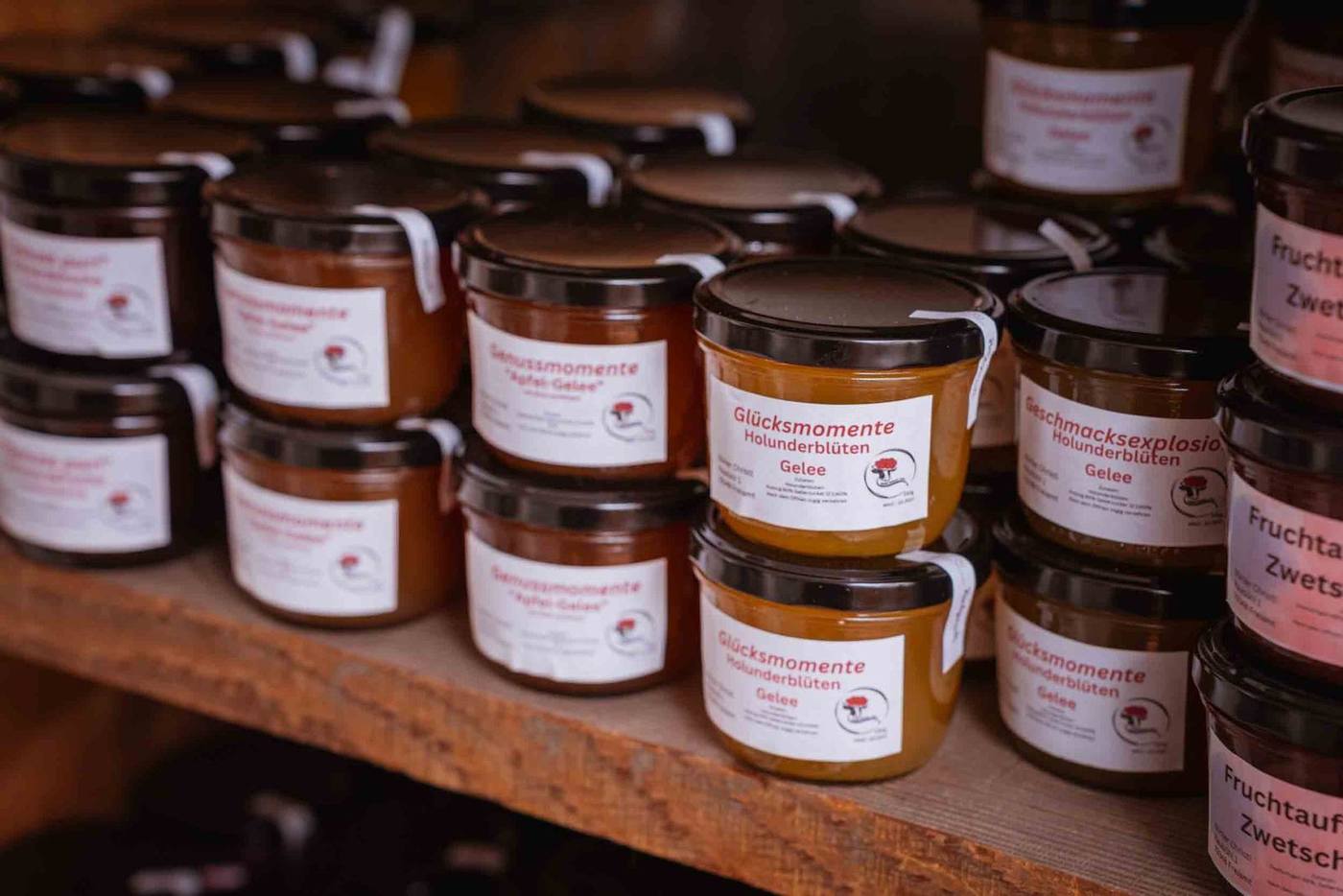 Selbstgemachte Marmelade aus dem Hoflädele